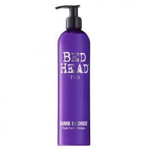 sampon pentru par blond tigi bed head dumb blonde purple toning