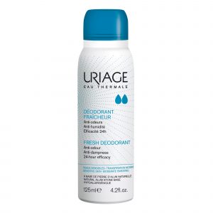 Deodorant spray cu piatra de alaun pentru piele sensibila, 125 ml, Uriage