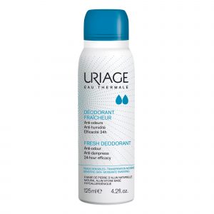 Deodorant spray cu piatra de alaun pentru piele sensibila, 125 ml, Uriage