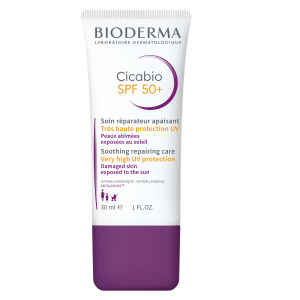 Crema reparatoare SPF 50+ Cicabio, 30ml, Bioderma