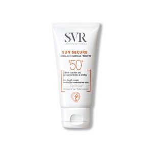 Crema cu pigmenti coloranti pentru piele uscata SPF 50+ Sun Secure Mineral