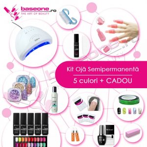 Kit unghii Oja Semipermanenta FLEXY SILCARE#1