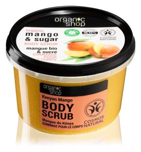 exfoliant corp Organic Shop Body Scrub Mango & Sugar