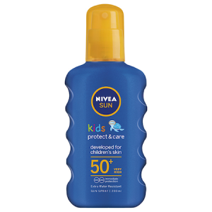 Spray cu protectie solara Nivea Sun Kids Protect & Care SPF 50+