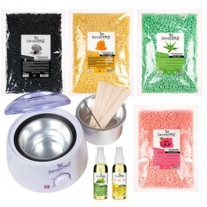 Kit Epilare Ceara Traditionala Granule Wax&Go SensoPRO Milano