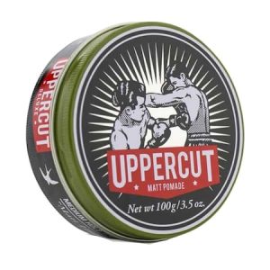 Ceara de Par Uppercut Deluxe Matt Pomade, Fixare Medie, Aspect Natural, 100ML