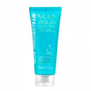 Gel pentru Fata Hidratant Calmant Farmstay Hyaluronic Acid Multi Aqua Soothing Gel