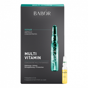 Fiole pentru ten uscat Babor Multi Active Vitamin Fluid cu vitamine 7x2 ml